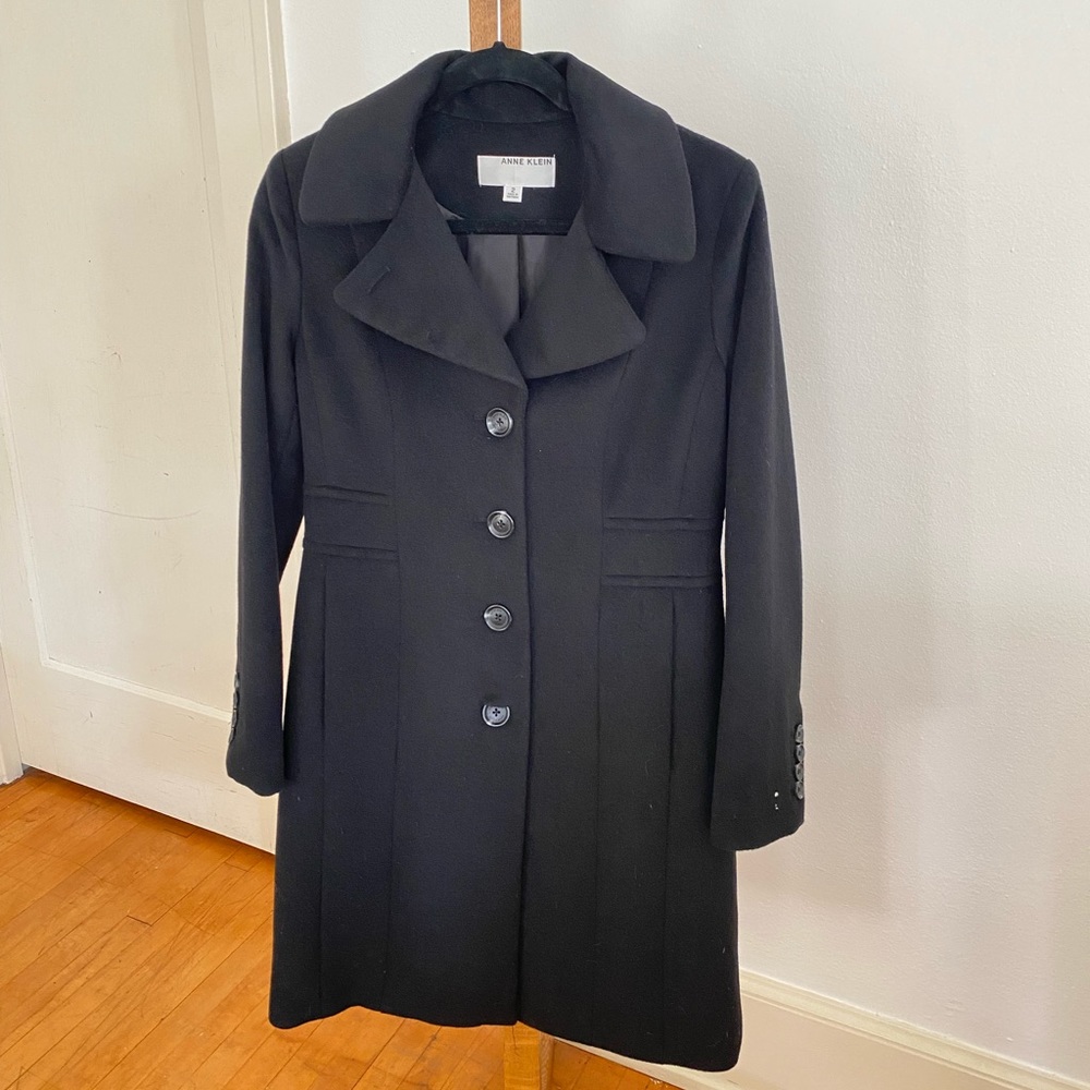 Anne Klein Black Coat